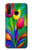 S3926 Peinture à l'huile de tulipe colorée Etui Coque Housse pour Huawei P30 lite