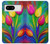 S3926 Peinture à l'huile de tulipe colorée Etui Coque Housse pour Google Pixel 8