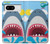 S3947 Caricature d'hélicoptère de requin Etui Coque Housse pour Google Pixel 8