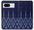 S3950 Motif textile thaïlandais bleu Etui Coque Housse pour Google Pixel 8