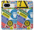 S3960 Collage d'autocollants de signalisation de sécurité Etui Coque Housse pour Google Pixel 8