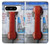 S3925 Collage Téléphone Public Vintage Etui Coque Housse pour Google Pixel 8 pro