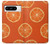 S3946 Motif orange sans couture Etui Coque Housse pour Google Pixel 8 pro