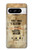 S3954 Pompe à essence vintage Etui Coque Housse pour Google Pixel 8 pro