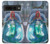 S3912 Jolie petite sirène Aqua Spa Etui Coque Housse pour Google Pixel 7 Pro