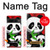 S3929 Panda mignon mangeant du bambou Etui Coque Housse pour Google Pixel 7 Pro
