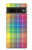 S3942 Tartan à carreaux arc-en-ciel LGBTQ Etui Coque Housse pour Google Pixel 7 Pro