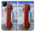 S3925 Collage Téléphone Public Vintage Etui Coque Housse pour Google Pixel 4a