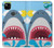 S3947 Caricature d'hélicoptère de requin Etui Coque Housse pour Google Pixel 4a