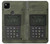 S3959 Impression graphique de la radio militaire Etui Coque Housse pour Google Pixel 4a