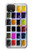 S3956 Graphique de boîte à palette aquarelle Etui Coque Housse pour Google Pixel 4