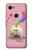 S3923 Queue d'arc-en-ciel de fond de chat Etui Coque Housse pour Google Pixel 3a