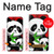 S3929 Panda mignon mangeant du bambou Etui Coque Housse pour Google Pixel 3a