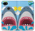 S3947 Caricature d'hélicoptère de requin Etui Coque Housse pour Google Pixel 3a