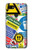 S3960 Collage d'autocollants de signalisation de sécurité Etui Coque Housse pour Google Pixel 3a XL