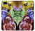 S3914 Galaxie colorée de costume d'astronaute de nébuleuse Etui Coque Housse pour Google Pixel 2