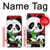 S3929 Panda mignon mangeant du bambou Etui Coque Housse pour Google Pixel 2 XL