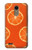 S3946 Motif orange sans couture Etui Coque Housse pour LG K10 (2018), LG K30