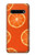 S3946 Motif orange sans couture Etui Coque Housse pour LG V60 ThinQ 5G