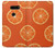S3946 Motif orange sans couture Etui Coque Housse pour LG V30, LG V30 Plus, LG V30S ThinQ, LG V35, LG V35 ThinQ