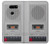 S3953 Graphique de lecteur de cassettes vintage Etui Coque Housse pour LG V30, LG V30 Plus, LG V30S ThinQ, LG V35, LG V35 ThinQ