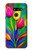 S3926 Peinture à l'huile de tulipe colorée Etui Coque Housse pour LG G8 ThinQ