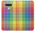 S3942 Tartan à carreaux arc-en-ciel LGBTQ Etui Coque Housse pour LG Stylo 6