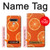 S3946 Motif orange sans couture Etui Coque Housse pour LG Stylo 6