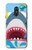 S3947 Caricature d'hélicoptère de requin Etui Coque Housse pour LG Q Stylo 4, LG Q Stylus