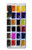 S3956 Graphique de boîte à palette aquarelle Etui Coque Housse pour LG Velvet