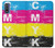 S3930 Clé jaune cyan magenta Etui Coque Housse pour Motorola G Pure