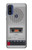 S3953 Graphique de lecteur de cassettes vintage Etui Coque Housse pour Motorola G Pure