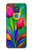 S3926 Peinture à l'huile de tulipe colorée Etui Coque Housse pour Motorola Moto G Play (2021)