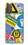 S3960 Collage d'autocollants de signalisation de sécurité Etui Coque Housse pour Motorola Moto G Power 2022, G Play 2023