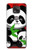 S3929 Panda mignon mangeant du bambou Etui Coque Housse pour Motorola Moto G Power (2021)