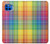 S3942 Tartan à carreaux arc-en-ciel LGBTQ Etui Coque Housse pour Motorola Moto G 5G Plus