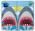 S3947 Caricature d'hélicoptère de requin Etui Coque Housse pour Motorola Moto G 5G Plus