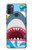 S3947 Caricature d'hélicoptère de requin Etui Coque Housse pour Motorola Moto G50