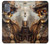 S3949 Crâne Steampunk Fumer Etui Coque Housse pour Motorola Moto G50