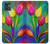 S3926 Peinture à l'huile de tulipe colorée Etui Coque Housse pour Motorola Moto G32