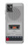 S3953 Graphique de lecteur de cassettes vintage Etui Coque Housse pour Motorola Moto G32