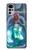 S3912 Jolie petite sirène Aqua Spa Etui Coque Housse pour Motorola Moto G22