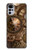 S3927 Boussole Horloge Gage Steampunk Etui Coque Housse pour Motorola Moto G22