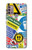 S3960 Collage d'autocollants de signalisation de sécurité Etui Coque Housse pour Motorola Moto G30, G20, G10