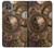 S3927 Boussole Horloge Gage Steampunk Etui Coque Housse pour Motorola Moto G9 Power