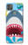 S3947 Caricature d'hélicoptère de requin Etui Coque Housse pour Motorola Moto G9 Power