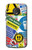 S3960 Collage d'autocollants de signalisation de sécurité Etui Coque Housse pour Motorola Moto G6