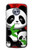 S3929 Panda mignon mangeant du bambou Etui Coque Housse pour Motorola Moto X4