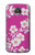 S3924 Fond rose fleur de cerisier Etui Coque Housse pour Motorola Moto Z2 Play, Z2 Force