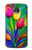 S3926 Peinture à l'huile de tulipe colorée Etui Coque Housse pour Motorola Moto Z2 Play, Z2 Force